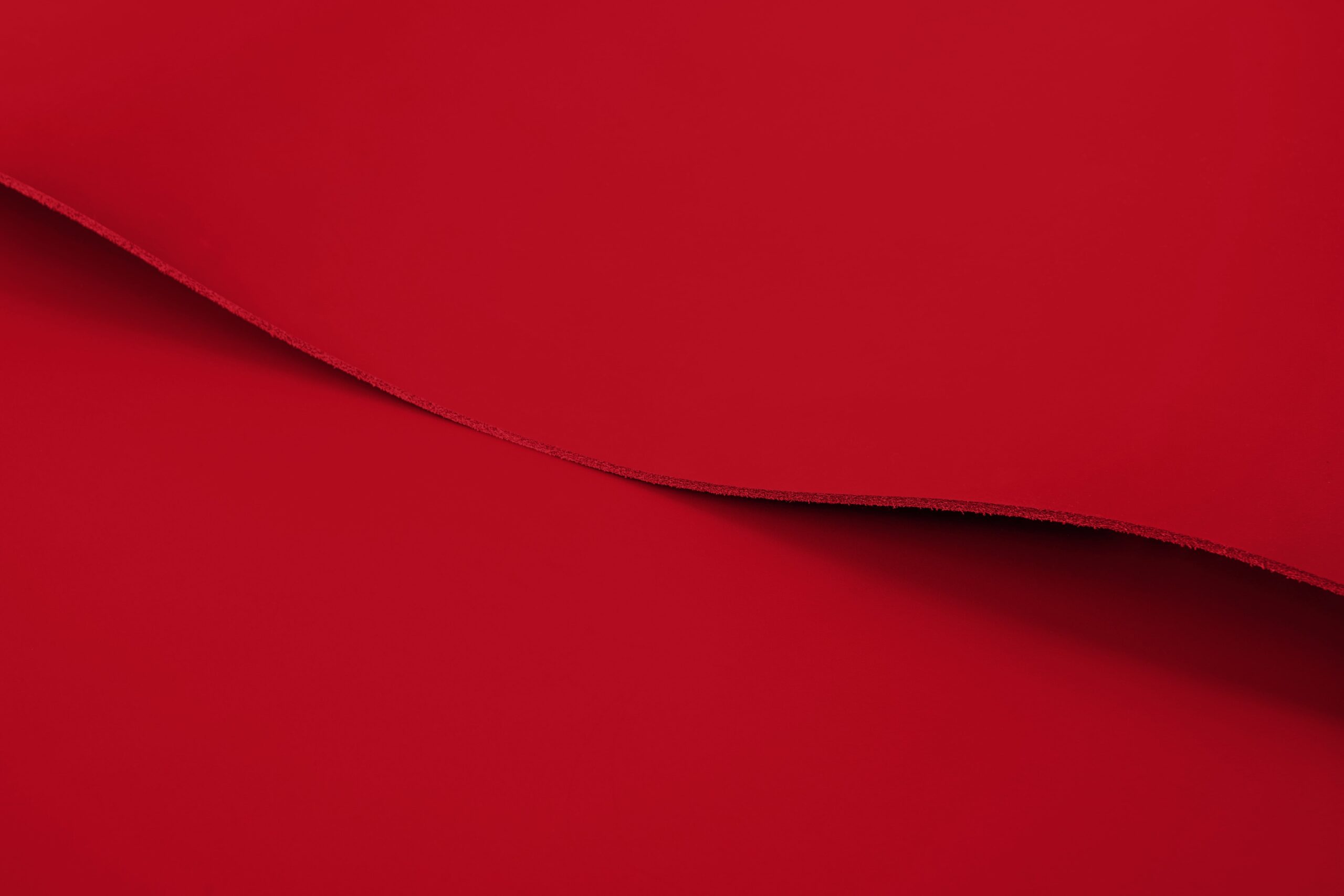 Red leather belt from Esbeco's Supernova collection